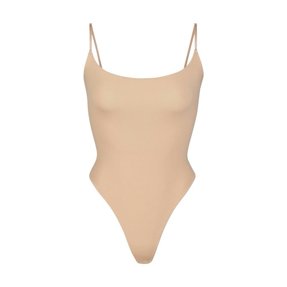 Skims Fits Everybody Cami Thong Bodysuit Clay AP-BST-0066 XL NWT